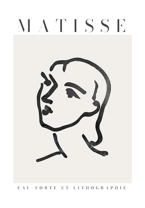 HENRI MATISSE PORTRAIT NO.01 POSTER